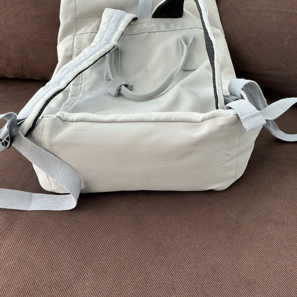 Light Green Nylon Double Handle Backpack